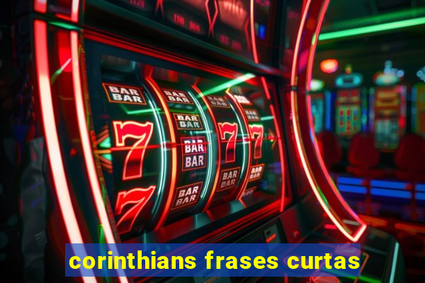 corinthians frases curtas